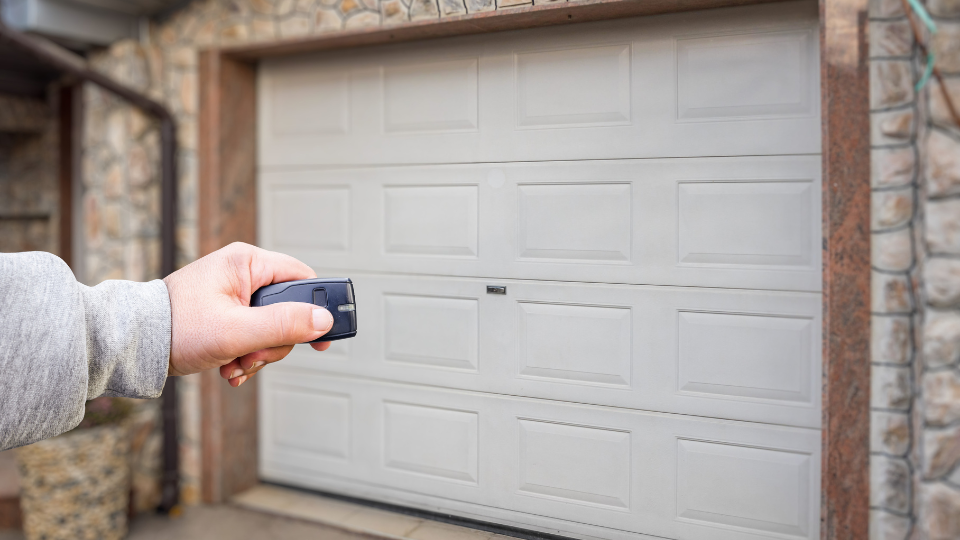 remote controlled garage door